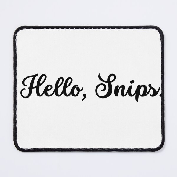 Item preview, Hello, Snips. designed and sold by Awkward-Ginger.