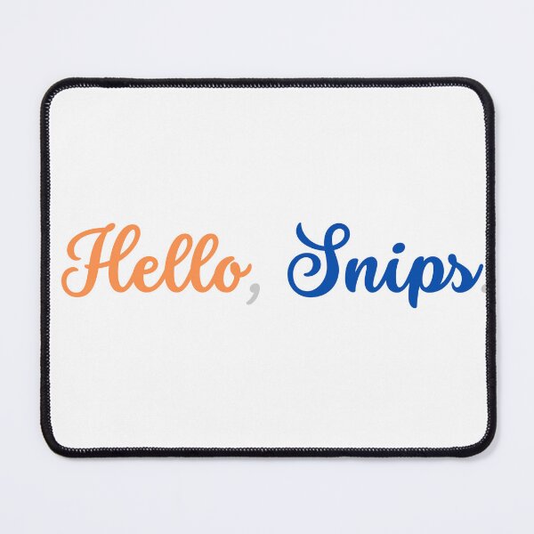 Item preview, Hello, Snips. designed and sold by Awkward-Ginger.