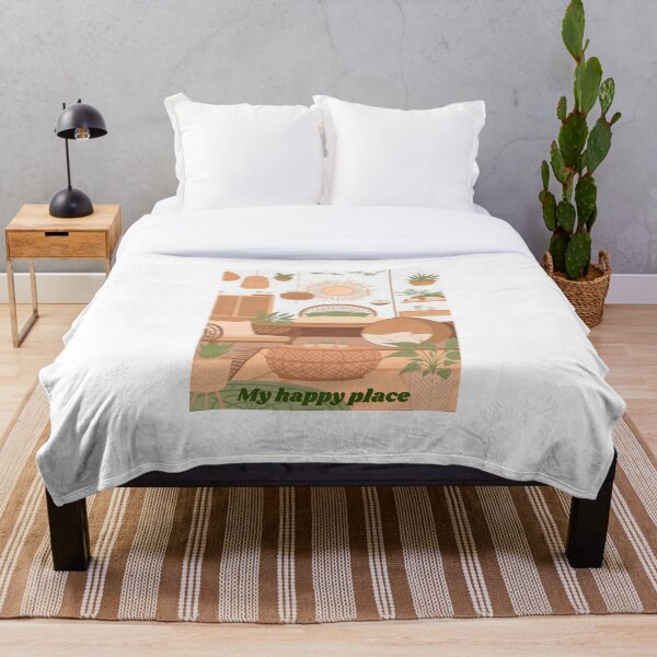 Aperçu de l'œuvre Conception de plante d'intérieur maximaliste Happy Place créée et vendue par ModernAndFunky.
