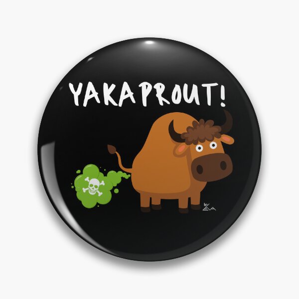 Item preview, Yakaprout!- White typo designed and sold by Apikoedesign.