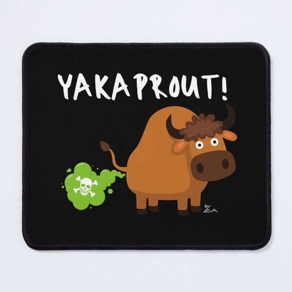 Item preview, Yakaprout!- White typo designed and sold by Apikoedesign.