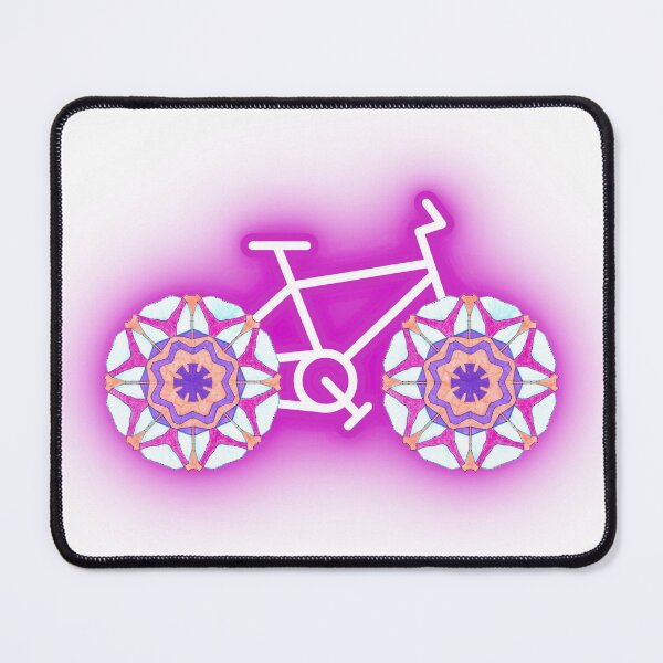 Item preview, "Self value" mandala on bicycle designed and sold by Mandalanca.