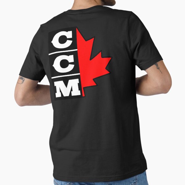 Vista previa del artículo con la obra «Logotipo de hockey sobre hielo retro CCM 3», diseñado y vendido por LaurianeGraham.