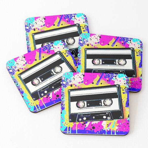 Item preview, Cassette tape Pop Art designed and sold by FunnehGacha.