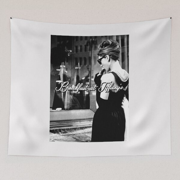 Item preview, Breakfast at Tiffany's Audrey Hepburn Movie Poster designed and sold by danielalorenzo.