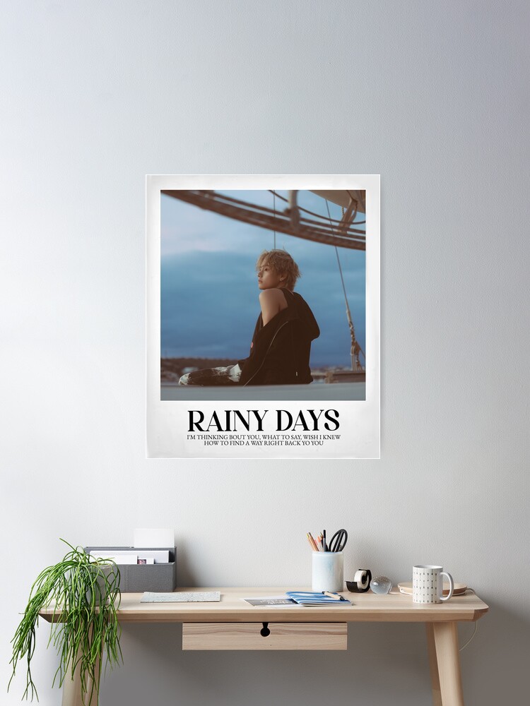 V - Rainy days Sticker by mymikrokosmos