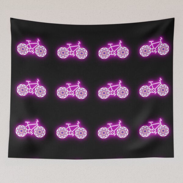 Item preview, "Self value" mandala on bicycle designed and sold by Mandalanca.