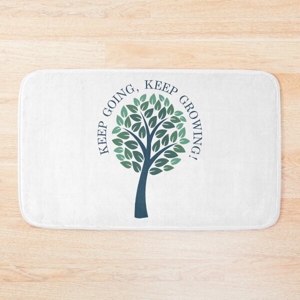 Item preview, Tree with the words Keep Going, Keep Growing! designed and sold by MANUDOODLE.