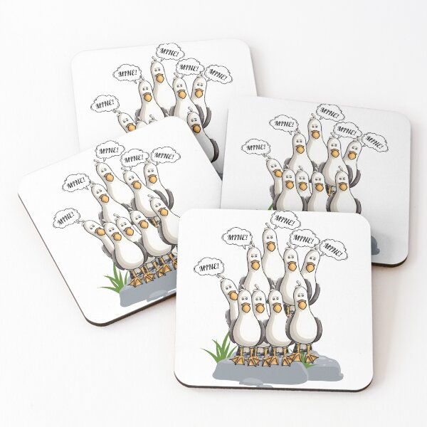 Item preview, Seagulls - Mine Mine Mine - Annoyingly Funny designed and sold by Adeel Mushtaq.