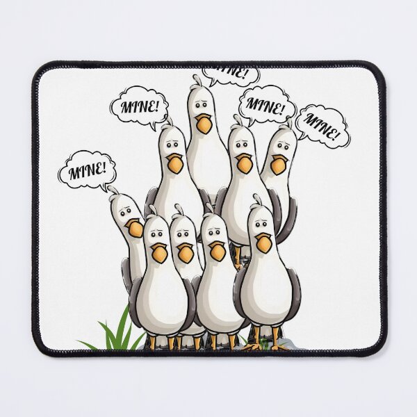 Item preview, Seagulls - Mine Mine Mine - Annoyingly Funny designed and sold by Adeel Mushtaq.
