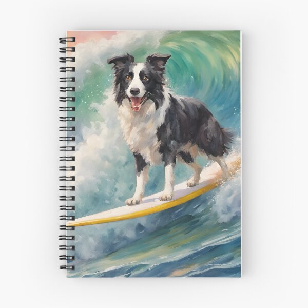 Item preview, Border Collie Surfer designed and sold by Ameiva-Apparel.