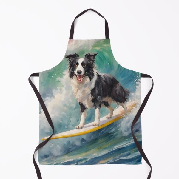 Item preview, Border Collie Surfer designed and sold by Ameiva-Apparel.
