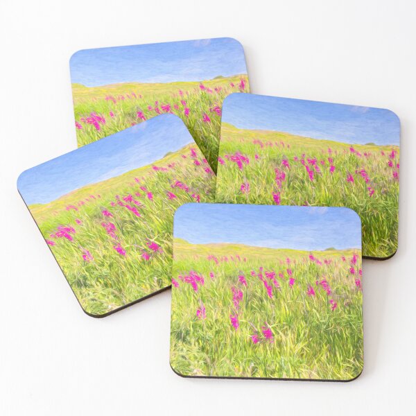 Item preview, Field Of Gladiolus Painterly designed and sold by Tanya C  Smith.