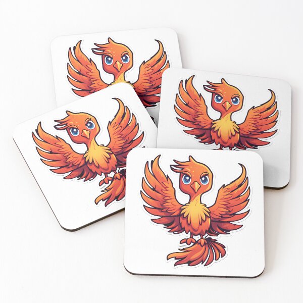Item preview, Cartoon phoenix  designed and sold by Maths-4-Nerds.