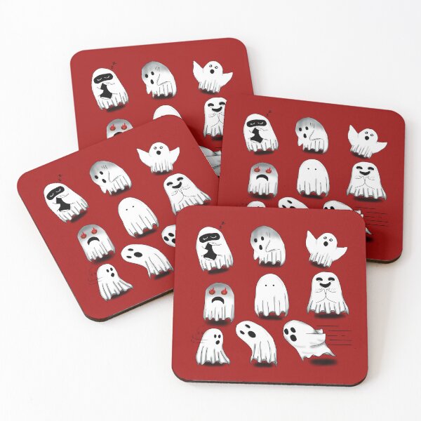 Item preview, Imágenes Prediseñadas de fantasma blanco designed and sold by BennyPics.