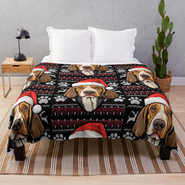 Item preview, American English Coonhound Ugly Sweater Christmas designed and sold by rafaeltto.