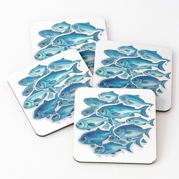 Item preview, School of fish designed and sold by DiveIntoDesigns.
