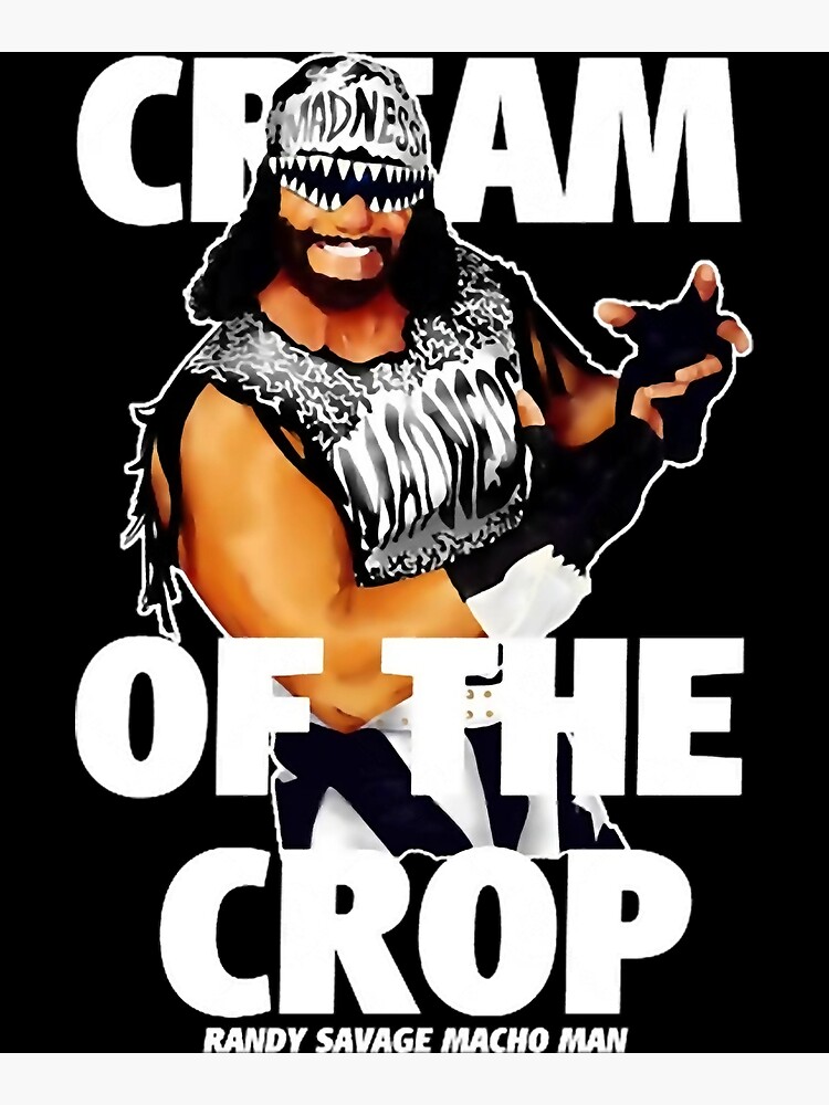 The Cream of The Crop Randy Savage Pop Culture Baseball Jersey