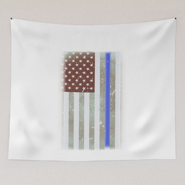 Item preview, Father Thin Blue LIne Distressed Flag Pro Police designed and sold by merchhost.