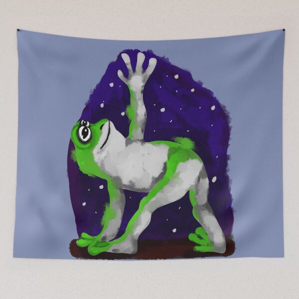 Item preview, Yoga frog designed and sold by Antiope33.