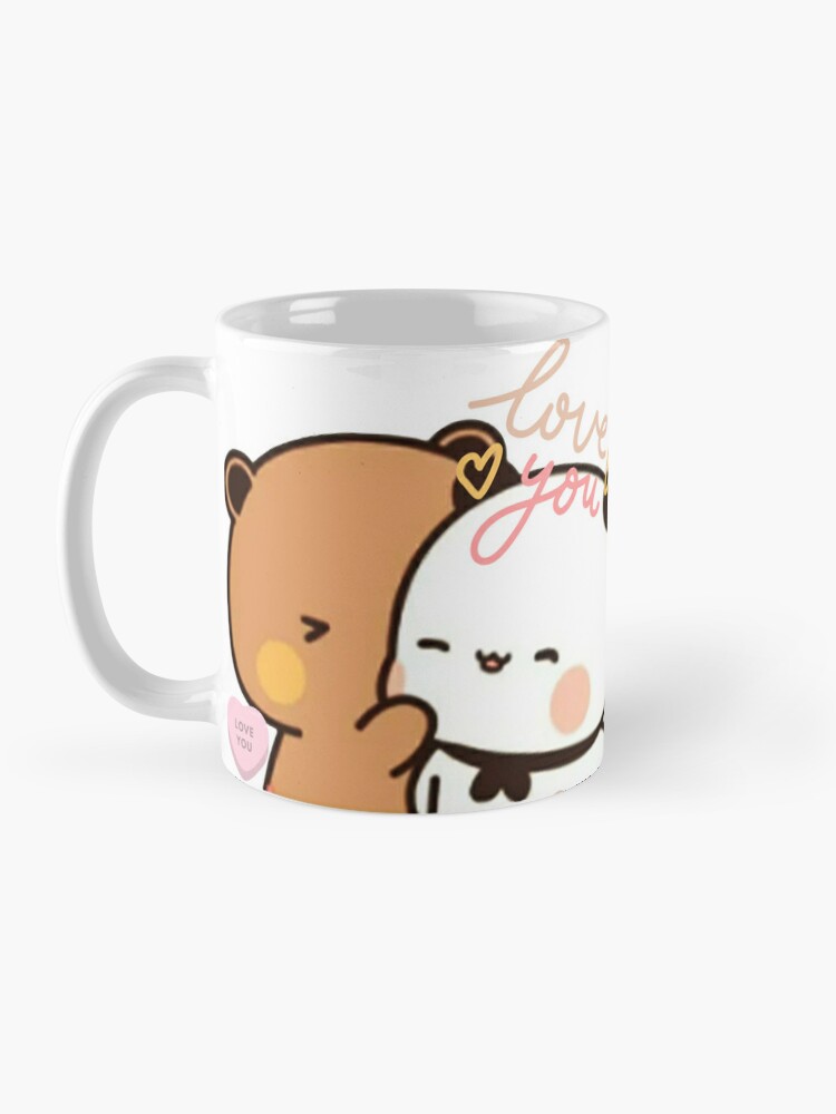 Bear and Panda Bubu Dudu Balloon birthday' Mug