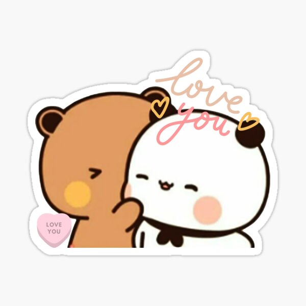 Bubu and Dudu love Sticker for Sale by Thundersome