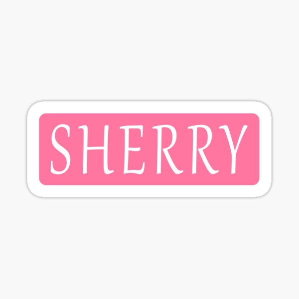 Item preview, Sherry Name designed and sold by Jeallan Designs.