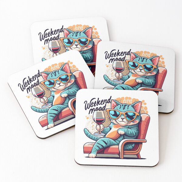 Item preview, Weekend mood, cat, humor designed and sold by RemyTub.