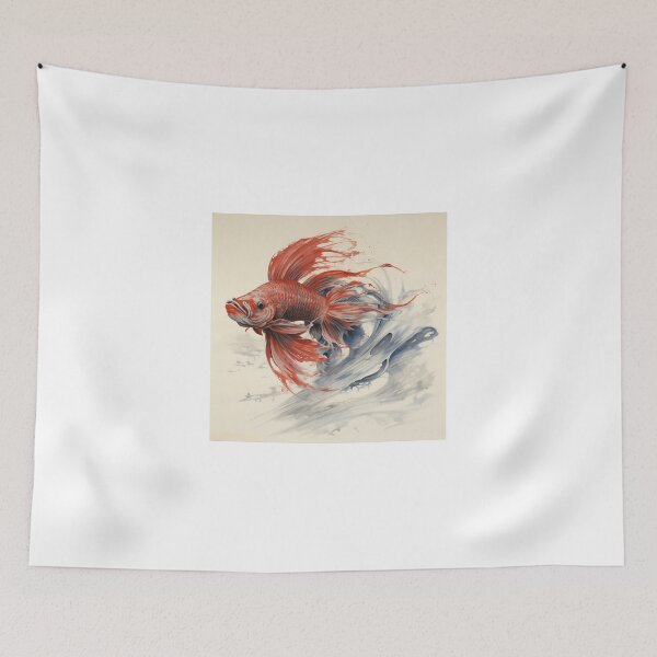 Item preview, Siamese Fighting Fish 009 designed and sold by Taninut-Shop.