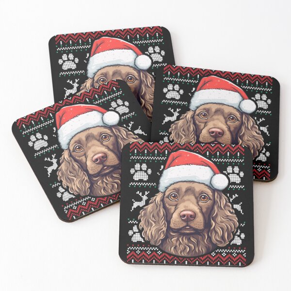 Item preview, American Water Spaniel Ugly Sweater Christmas designed and sold by rafaeltto.