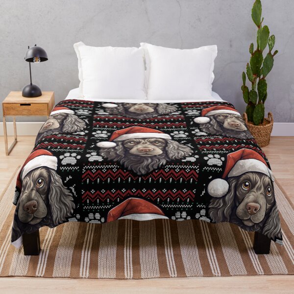 Item preview, American Water Spaniel Ugly Sweater Christmas designed and sold by rafaeltto.