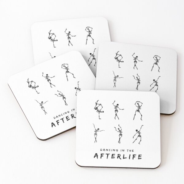 Item preview, Dancing In The Afterlife Skeleton Party designed and sold by PrintWizardArt.