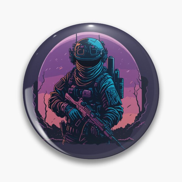 Item preview, veteran with a gun designed and sold by Aesthetic-Verse.