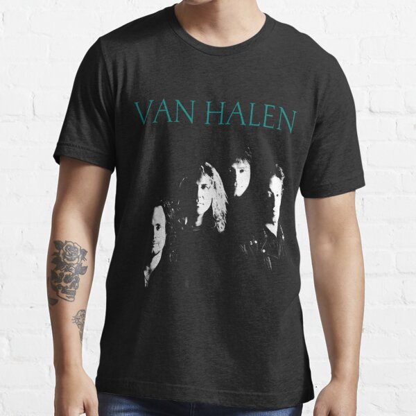 Van Halen Vintage Logo Black T-Shirt