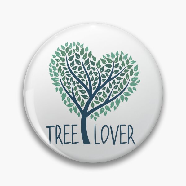 Item preview, Tree in the shape of a heart with the lettering Tree lover designed and sold by MANUDOODLE.