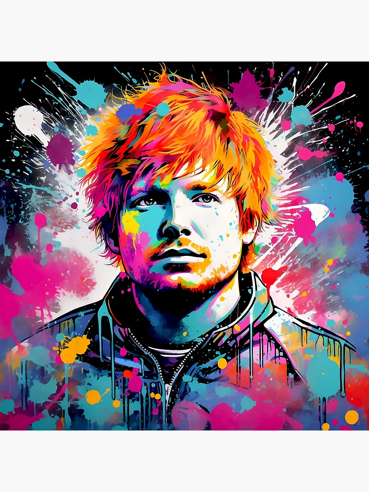 Ed Sheeran Canvas Poster Wall Print Semi Gloss 24x36 New hotsell Various Sizes