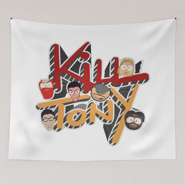 Item preview, Kill Tony Podcast Logo Featuring William Montgomery, Hans Kim & Other Regulars designed and sold by Kill Tony Fan Designs.