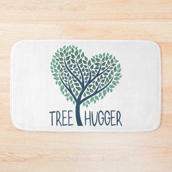 Item preview, Tree in the shape of a heart with the lettering Tree hugger designed and sold by MANUDOODLE.