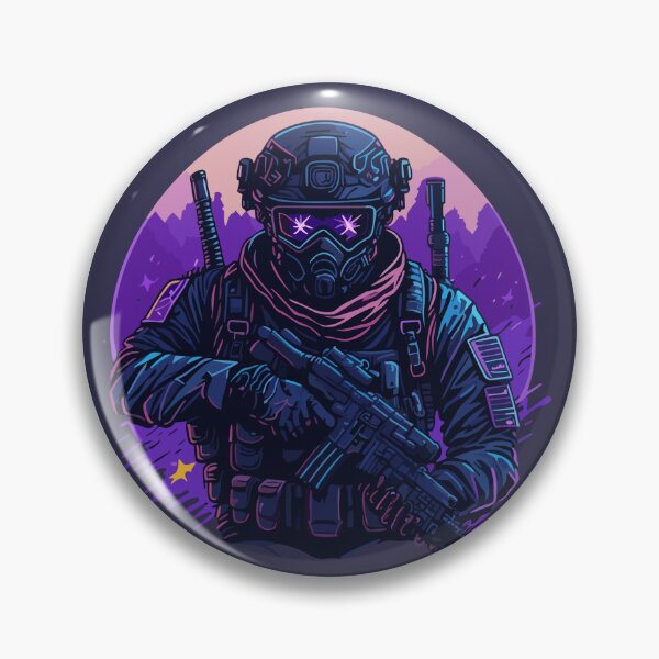 Item preview, Military Man with a gun designed and sold by Aesthetic-Verse.