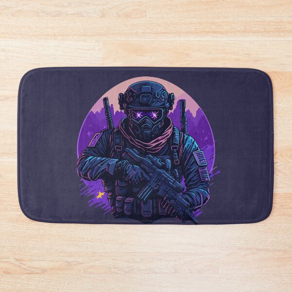Item preview, Military Man with a gun designed and sold by Aesthetic-Verse.