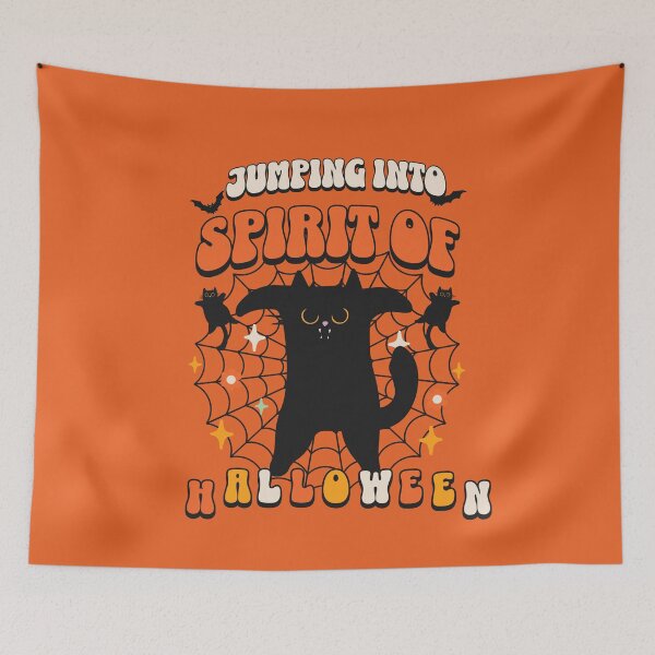 Item preview, Jumping into the Spirit of Halloween!" designed and sold by WildWoodWaver.