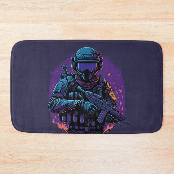 Item preview, Soldier with a gun designed and sold by Aesthetic-Verse.