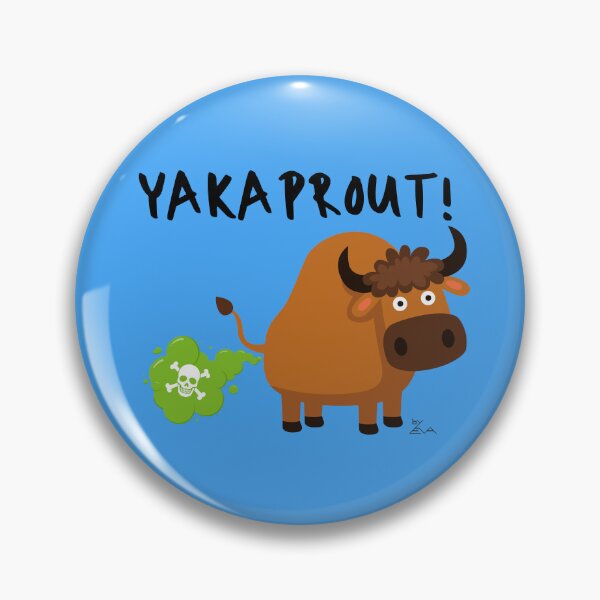 Item preview, Yakaprout! - Black typography designed and sold by Apikoedesign.