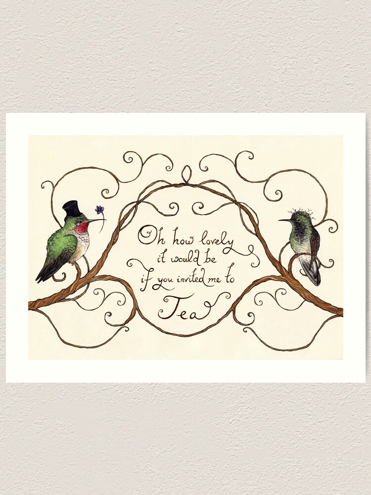 Alternate view of Oh How Lovely it Would Be Art Print