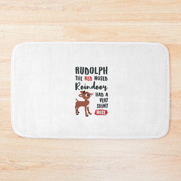 Item preview, Rudolph the Red Nosed Reindeer Typography © GraphicLoveShop  	 designed and sold by jwmycgtlfuw11.