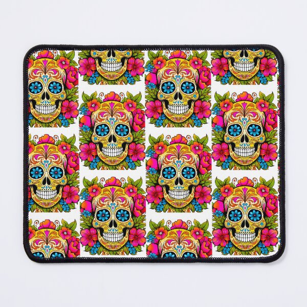 Item preview, Flower skull print designed and sold by PaperieJennifer.