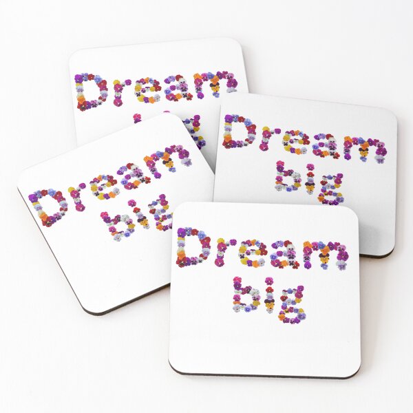 Item preview, Dream big. Flower words. designed and sold by Debsgiftware .