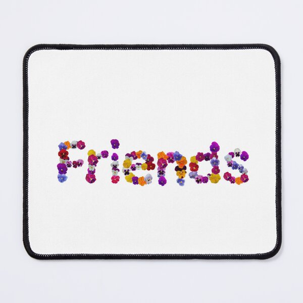 Item preview, Friends. Flower words. designed and sold by Debsgiftware Ward.