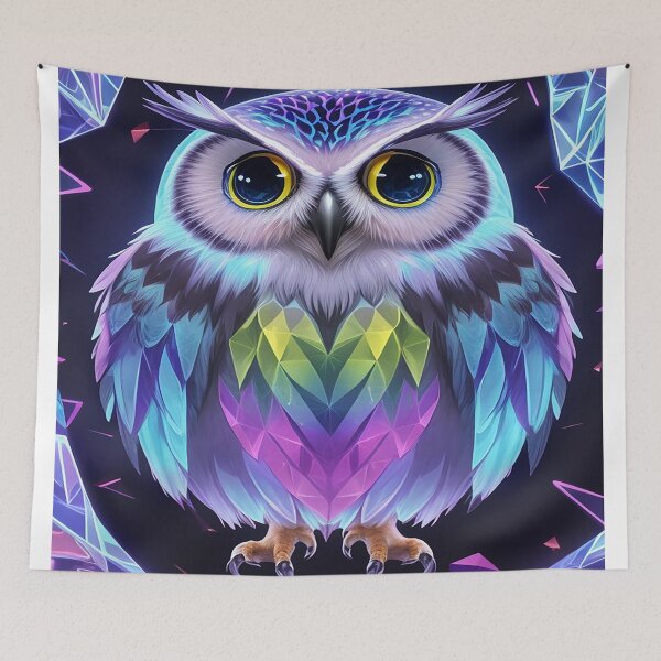 Item preview, Holographic Owl 8 designed and sold by SchokoGoth.