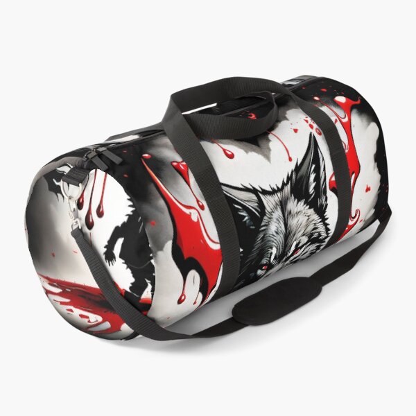 Item preview, Heart Of Wolf Blood Rose Love Werewolf Graphic Design designed and sold by danielapetkova.